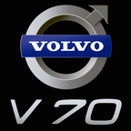 V 70 LOGO PROJECROTR LIGHTS Nr.23 (Menge 1 = 2 Logo Film / 2 Türleuchten)